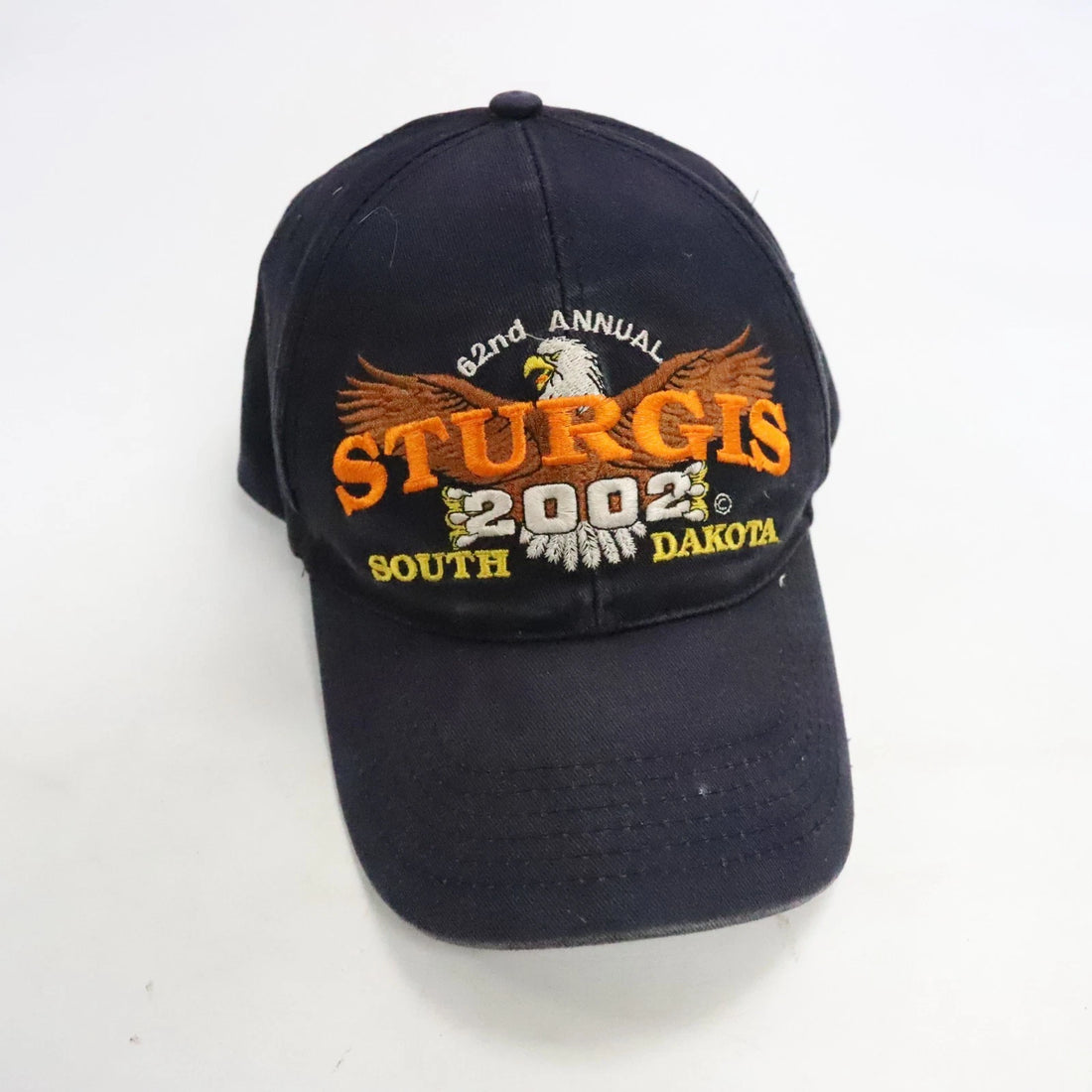 Vintage Sturgis Motorcycle Snapback Hat OSFA Y2K