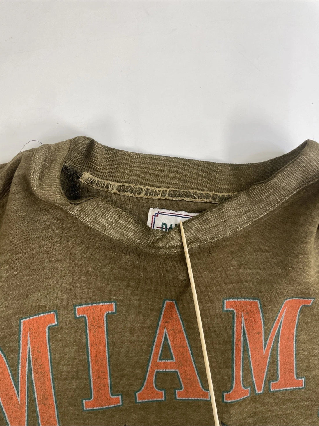Vintage Miami Hurricanes Sweatshirt Size Medium NCAA