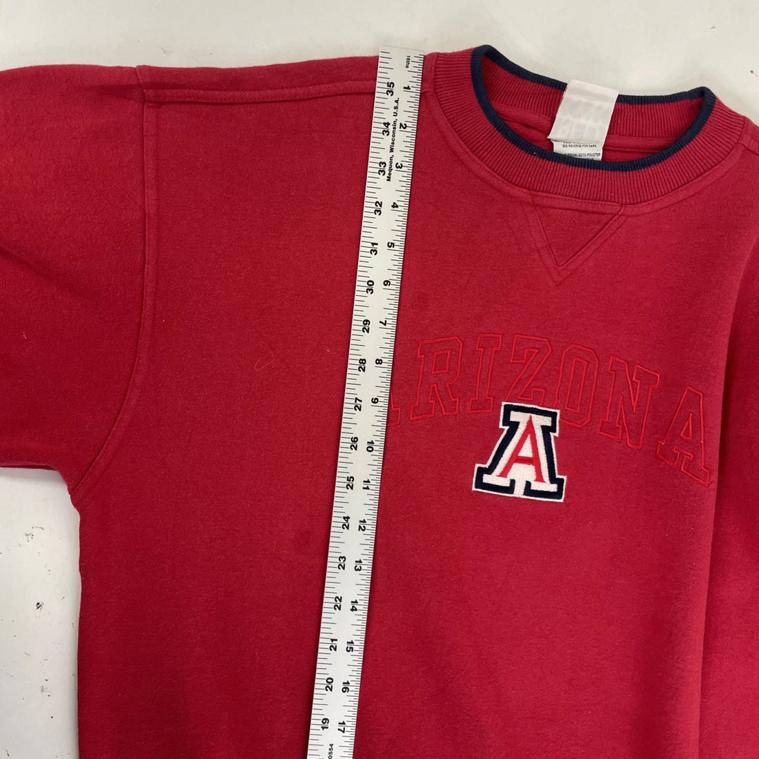 Arizona Wildcats Sweatshirt Size Medium Red NCAA