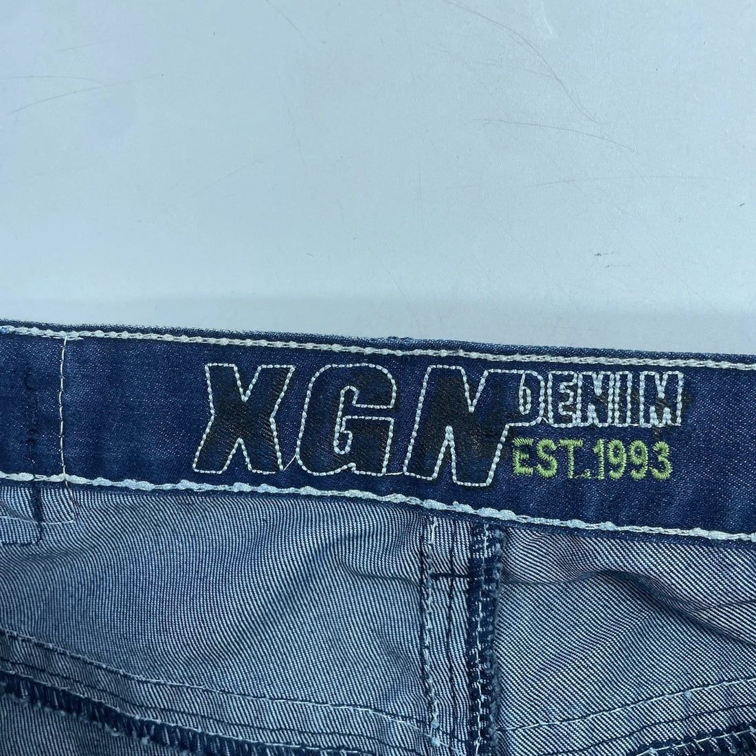 XGN Oxygen Denim Jeans Pants Size 36 Y2K