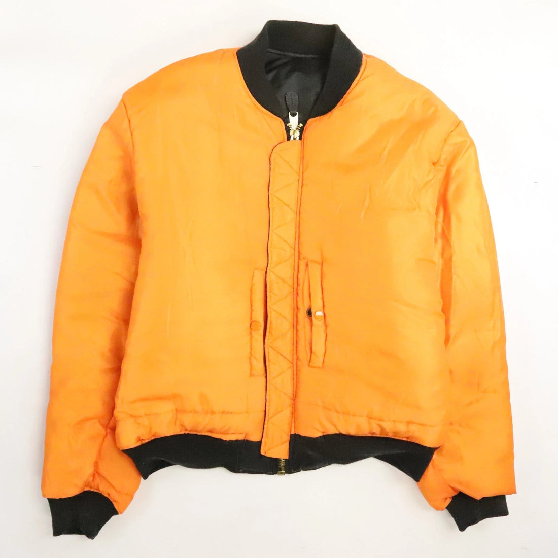 USAF MA-1 Flight Bomber Jacket Size 2XL Black