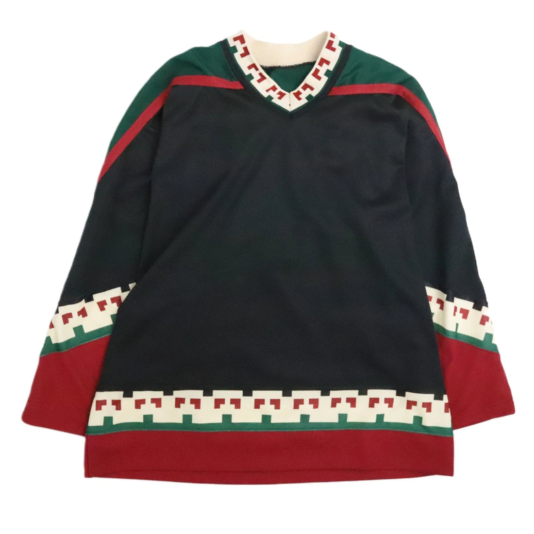 Vintage Phoenix Coyotes Kachina Blank Black CCM Jersey Size XL NHL