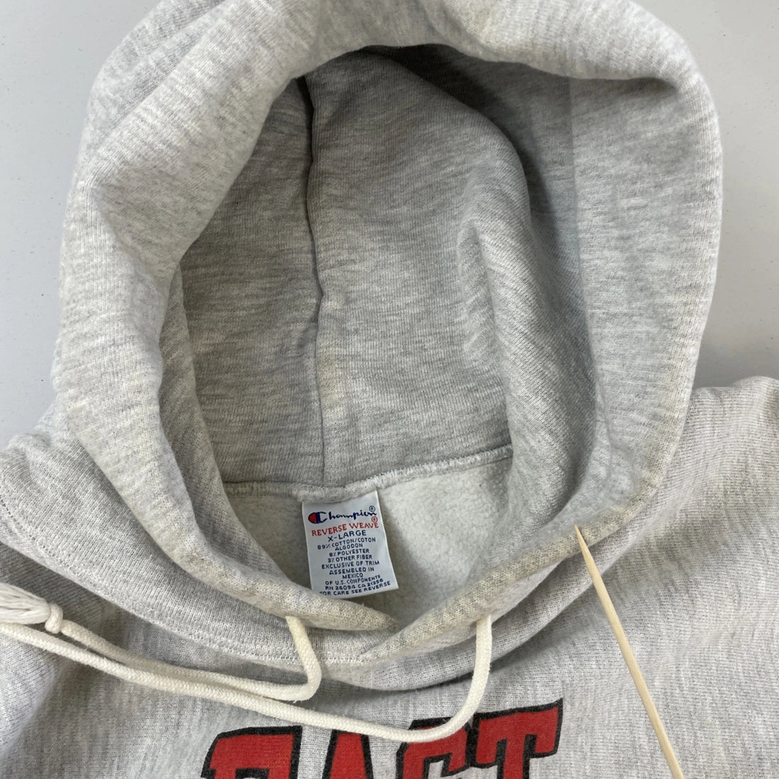 Vintage East Providence Champion Reverse Weave Sweatshirt Hoodie Size XL 90s