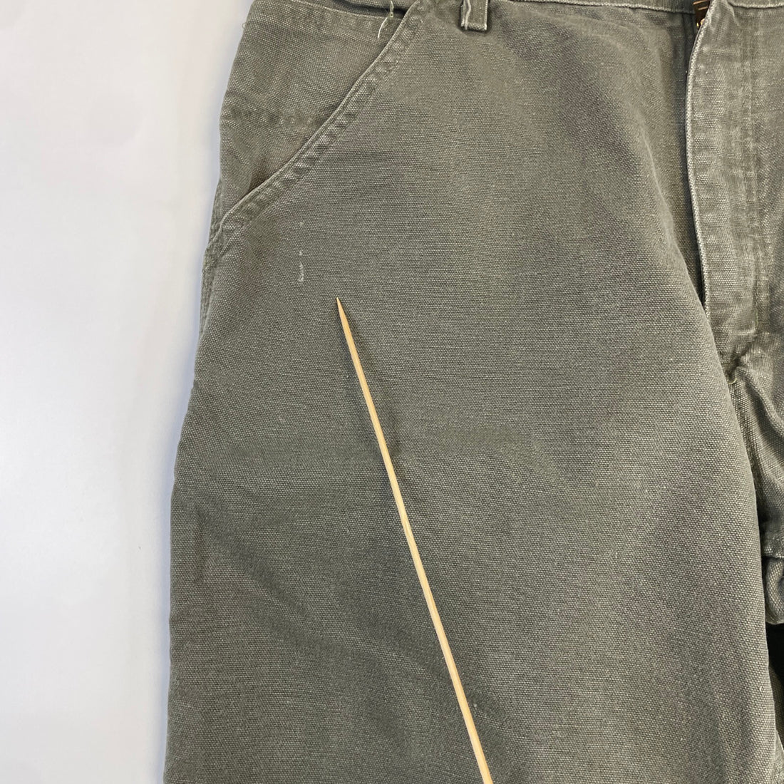 Carhartt Carpenter Work Pants Size 34 X 32 Green