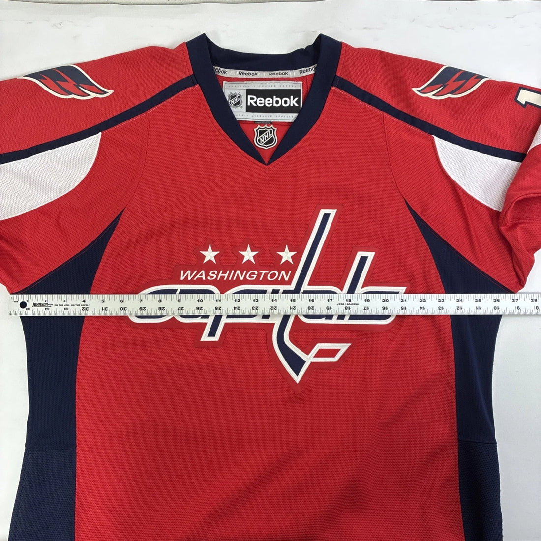 Washington Capitals Nicklas Backstrom Reebok Jersey Size XL NHL