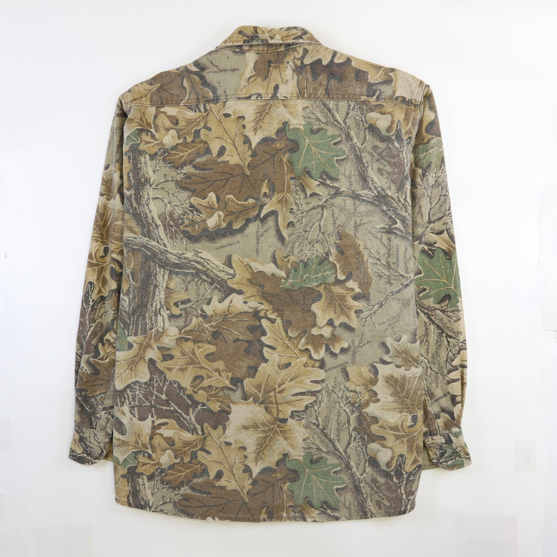 Vintage Cabela's Advantage Camo Button Up Shirt Size XL