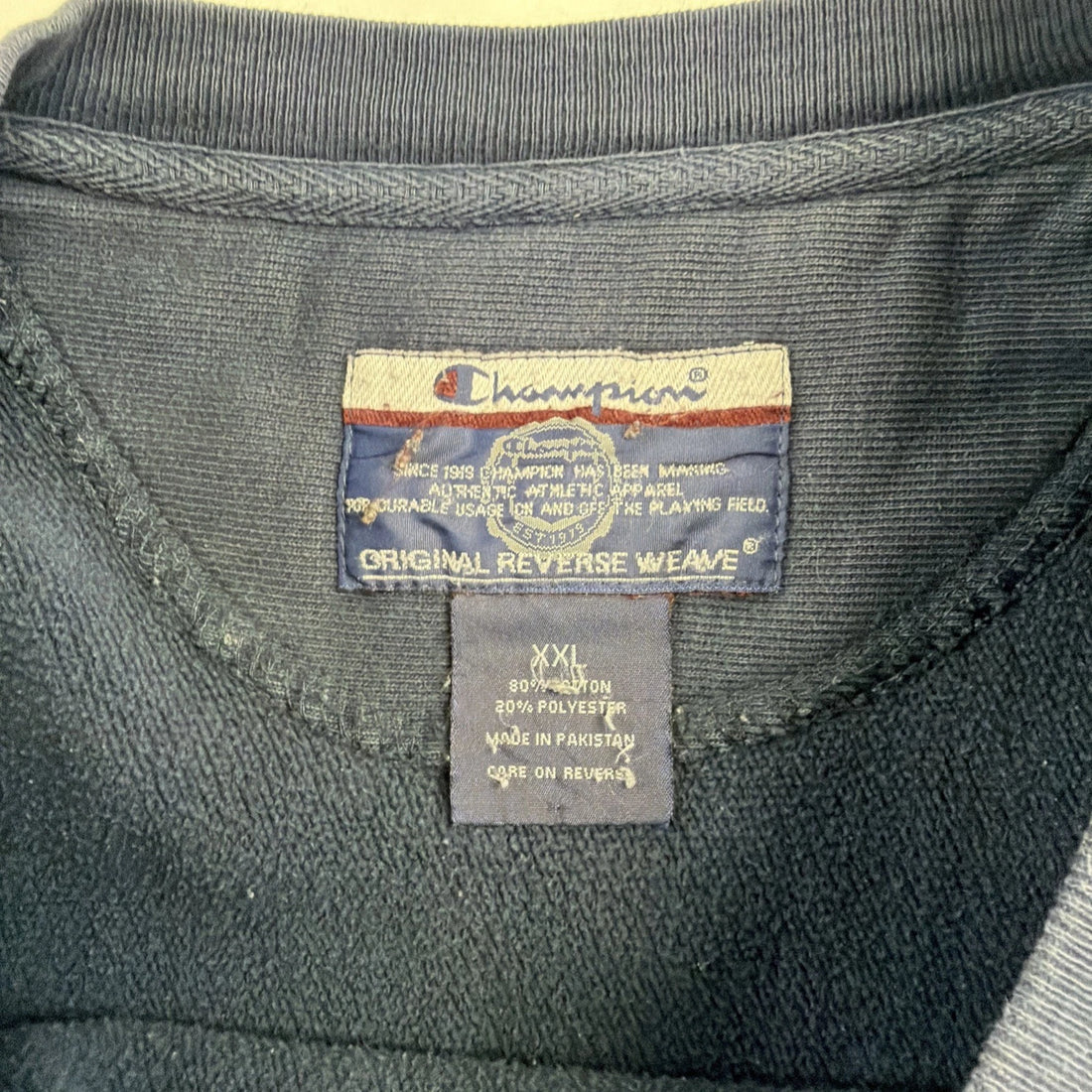 Vintage George Washington Champion Reverse Weave Sweatshirt Size 2XL
