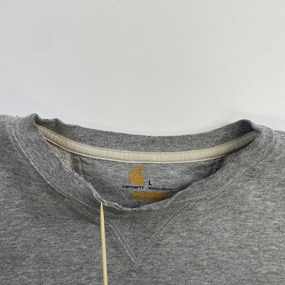 Carhartt Crewneck Sweatshirt Size Large Gray