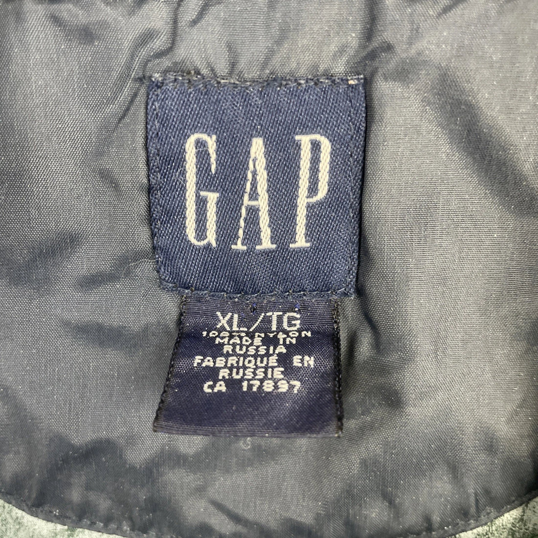 Vintage Gap Anorak Pullover Windbreaker Light Jacket Size XL Green