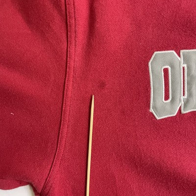 Vintage Ohio State Buckeyes Starter Sweatshirt Hoodie Size Large NCAA
