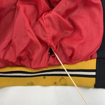 Vintage Pocock Pirates Football Wool Varsity Jacket Size 38 Tall 70s