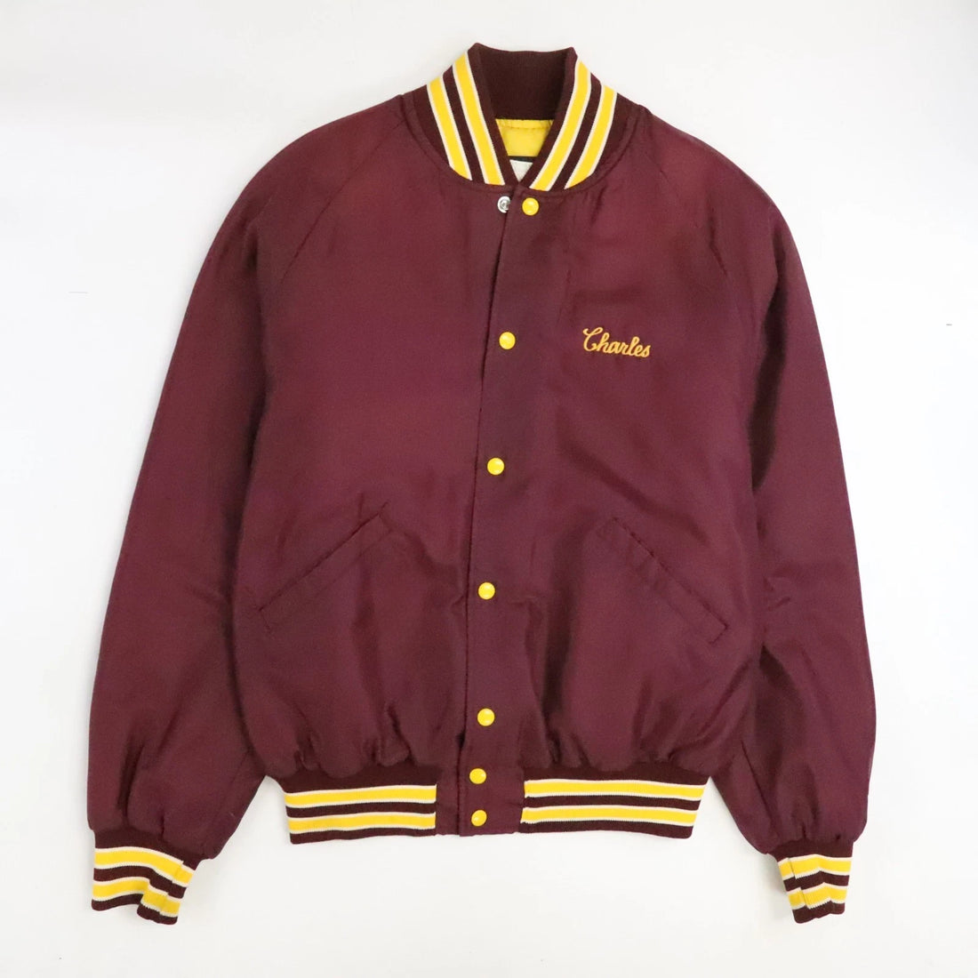Vintage Trio Tree Nursery & Landscaping Bomber Jacket Size Large Butwin