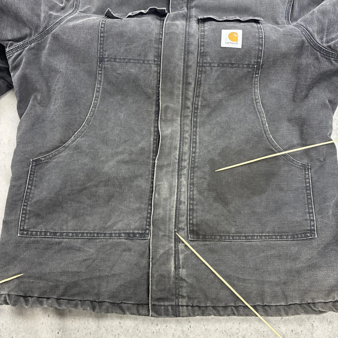 Carhartt Canvas Arctic Work Jacket Size Large
