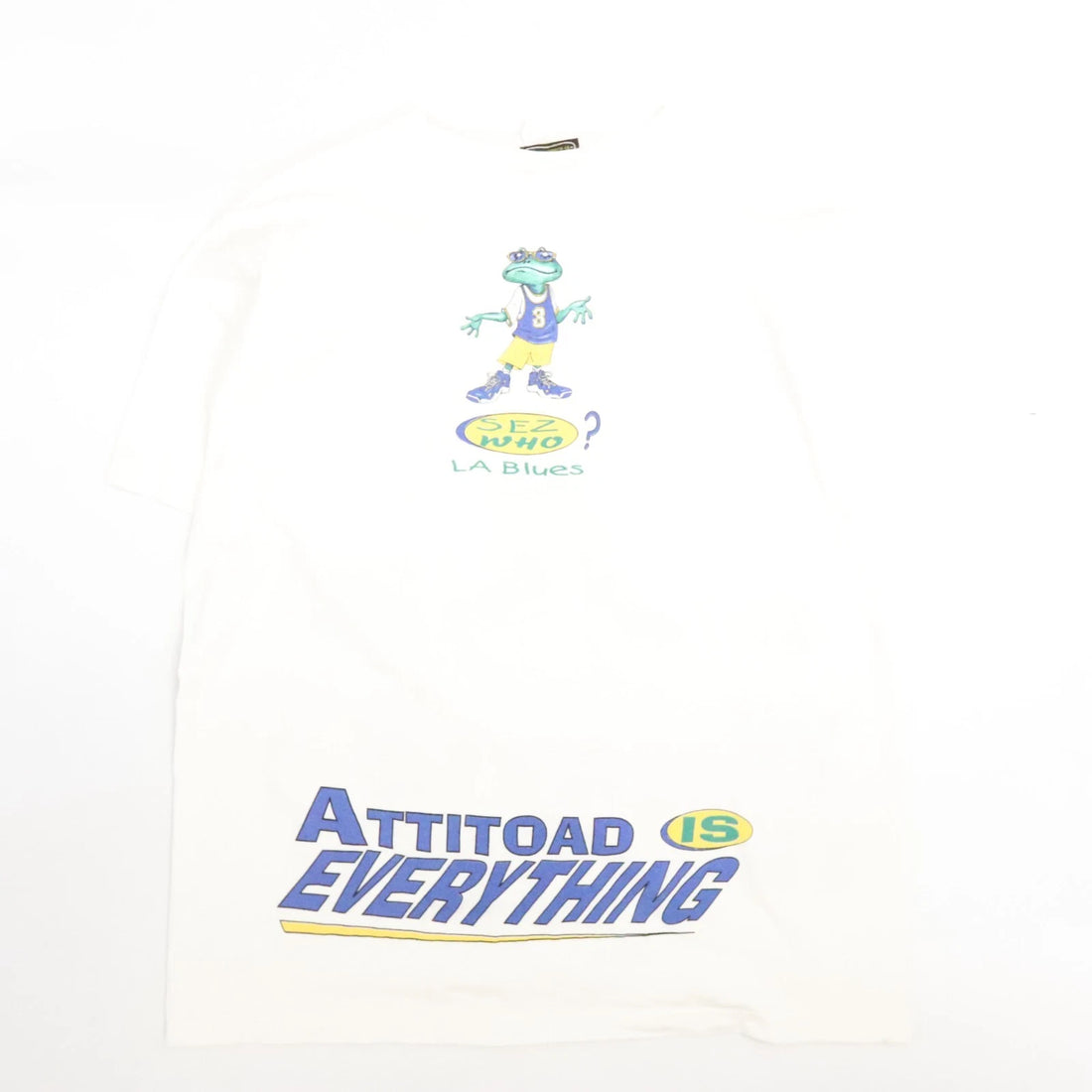 Vintage What's The Point LA Blues Attitoad Is Everything T-Shirt XL