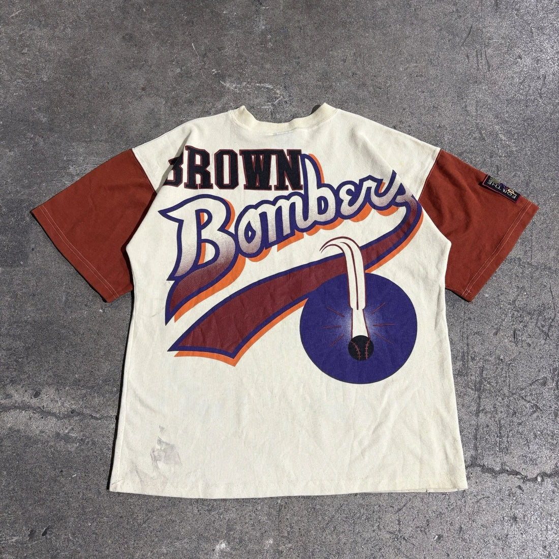Vintage Chicago Brown Bombers Negro Leagues T-Shirt Size XL NLBM