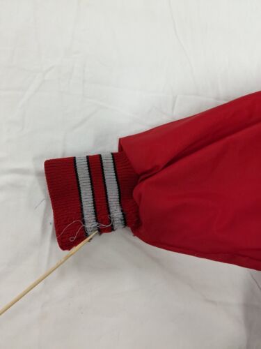 Vintage UNLV Runnin Rebels Bomber Jacket Size Large Red NCAA
