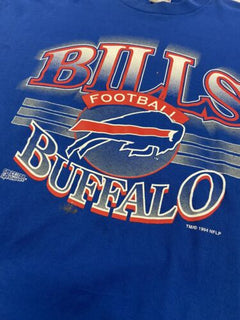 CustomCat Buffalo Bills Retro NFL T-Shirt Ash / 3XL