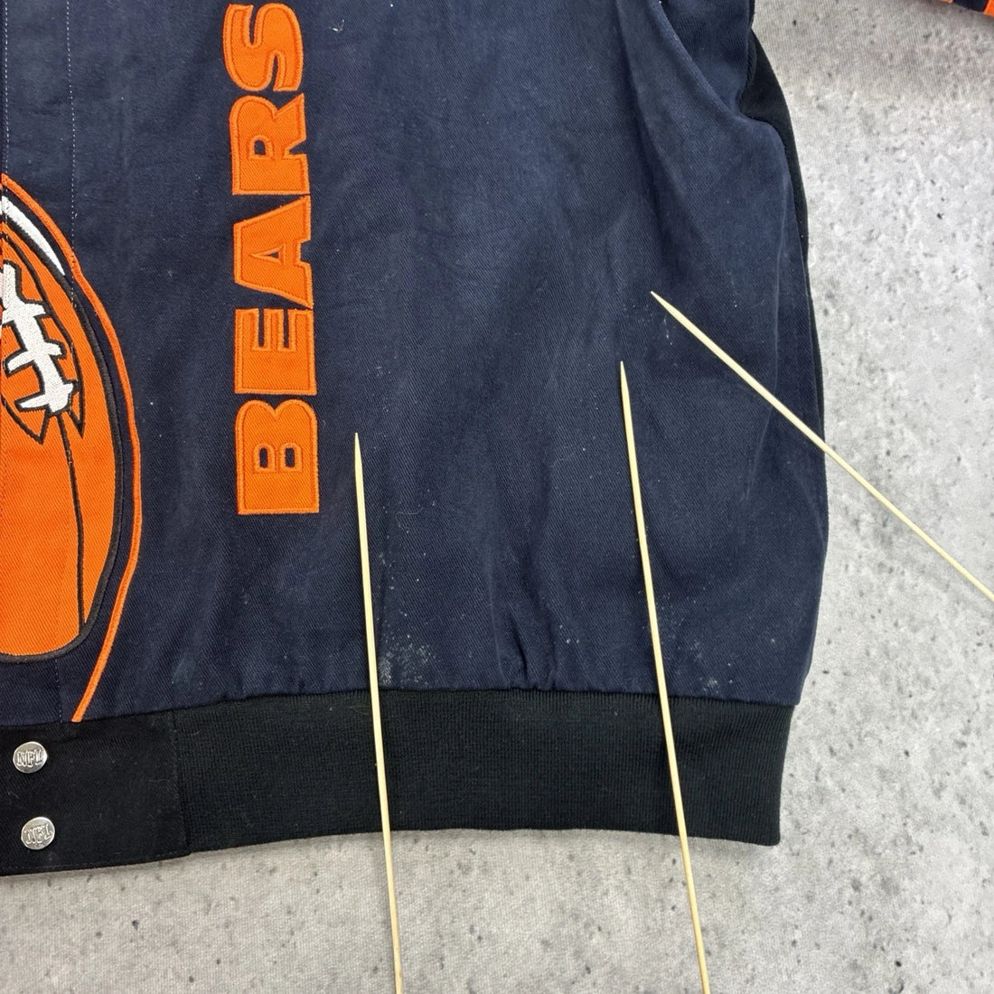 Chicago Bears Varsity Bomber Jacket Size 6XL NFL