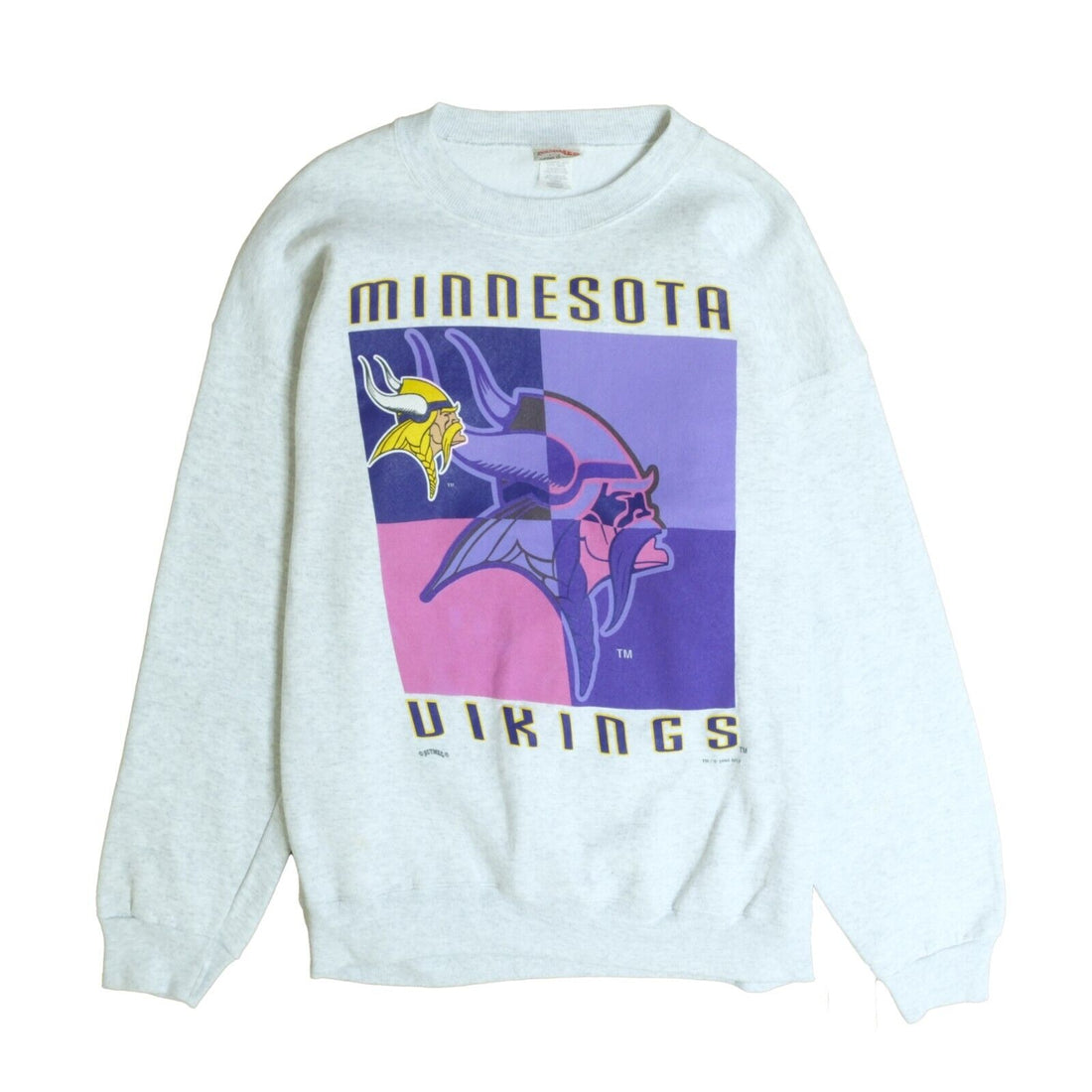 Vintage Minnesota Vikings Lee Sport Sweatshirt Size XL Embroidered 90s –  Throwback Vault