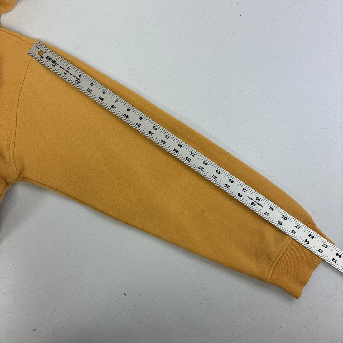 Vintage Nike Sweatshirt Hoodie Size Large Yellow Swoosh