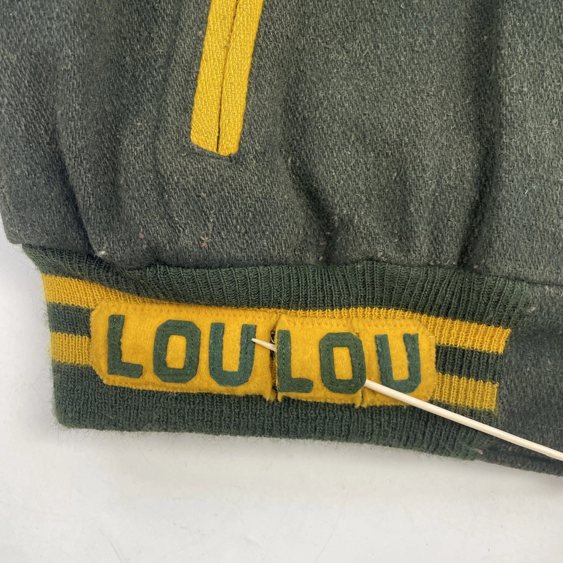 Vintage St. Edward Eagles Football Wool Varsity Jacket Size 46 90s