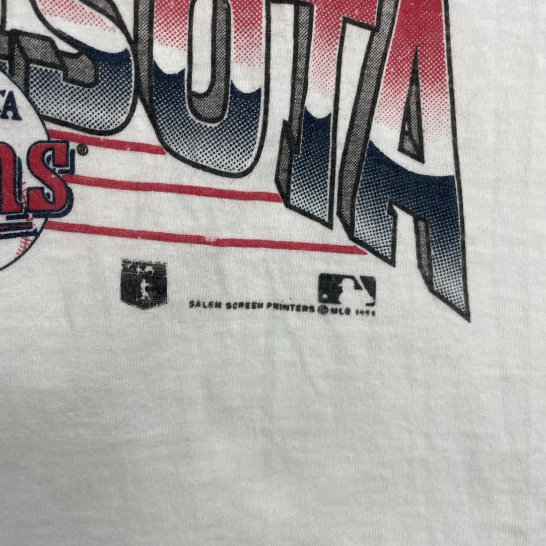 Vintage Minnesota Twins World Series Champs Caricature T-Shirt XL 1991 90s MLB