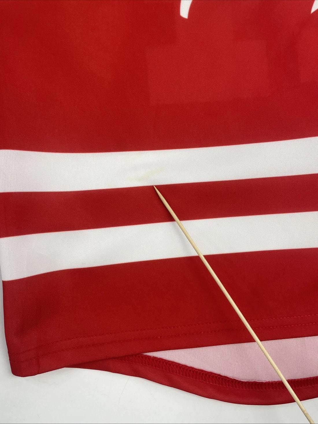 NS Bauer Authentic Hockey Jersey Size 48 Fight Strap