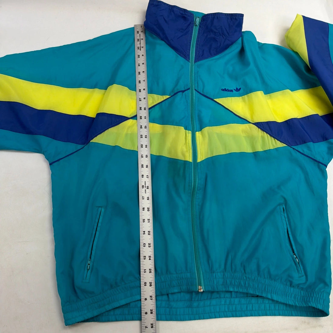 Vintage Adidas Windbreaker Light Jacket Size XL