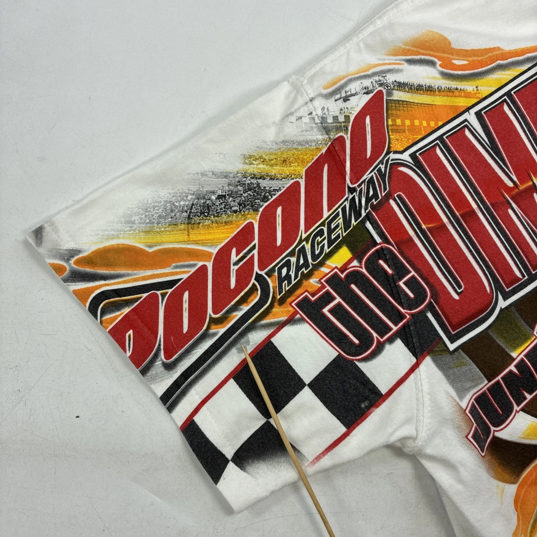 Vintage Poconco 500 Racing T-Shirt Size Large NASCAR