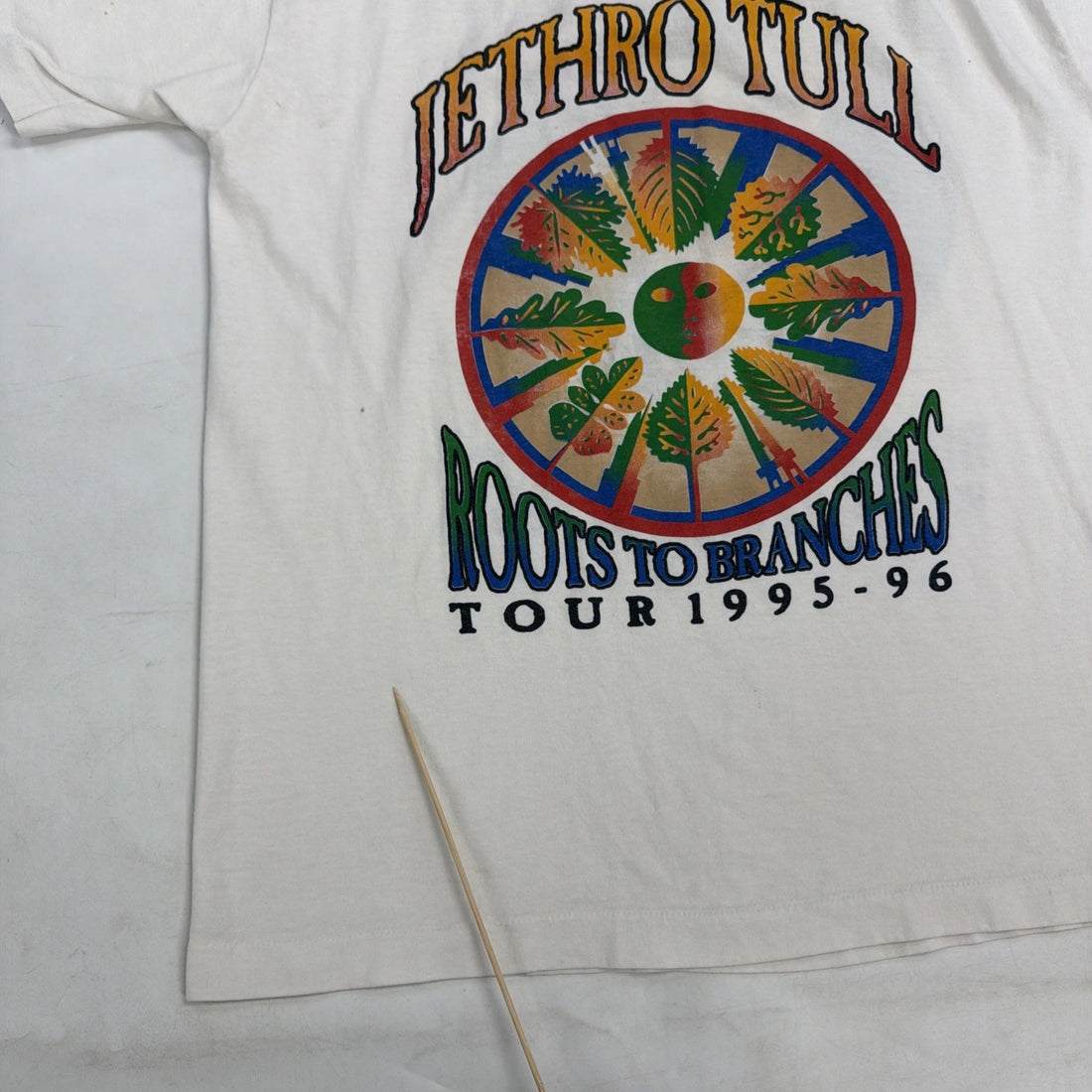Vintage Jethro Tull Roots To Branches Tour T-Shirt Size Large 1996 90s