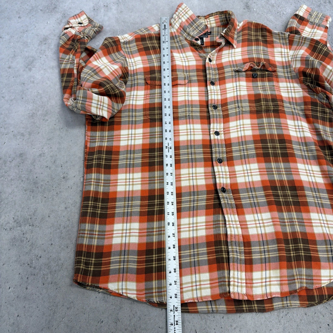 Vintage Ralph Lauren RLX Plaid Button Up Shirt Size XL