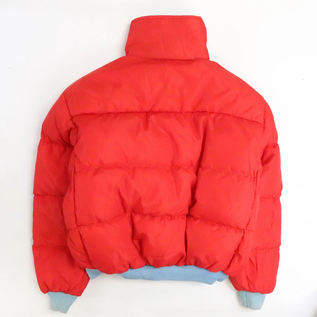 Vintage Columbia Puffer Bomber Jacket Size Medium Insulated Reversible