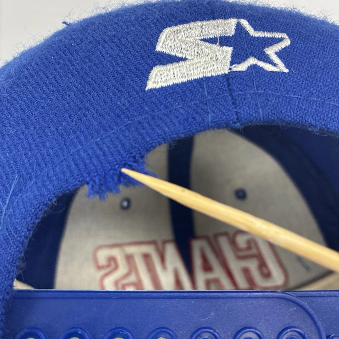 Vintage New York Giants Starter Wool Snapback Hat OSFA NFL