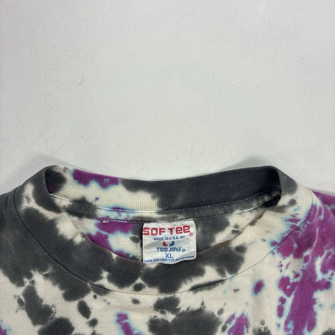 Vintage Lollapalooza Music Festival Tie Dye T-Shirt Size XL 1992 90s