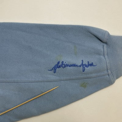 Vintage Platinum Fubu Crewneck Sweatshirt Size 2XL Blue Y2K