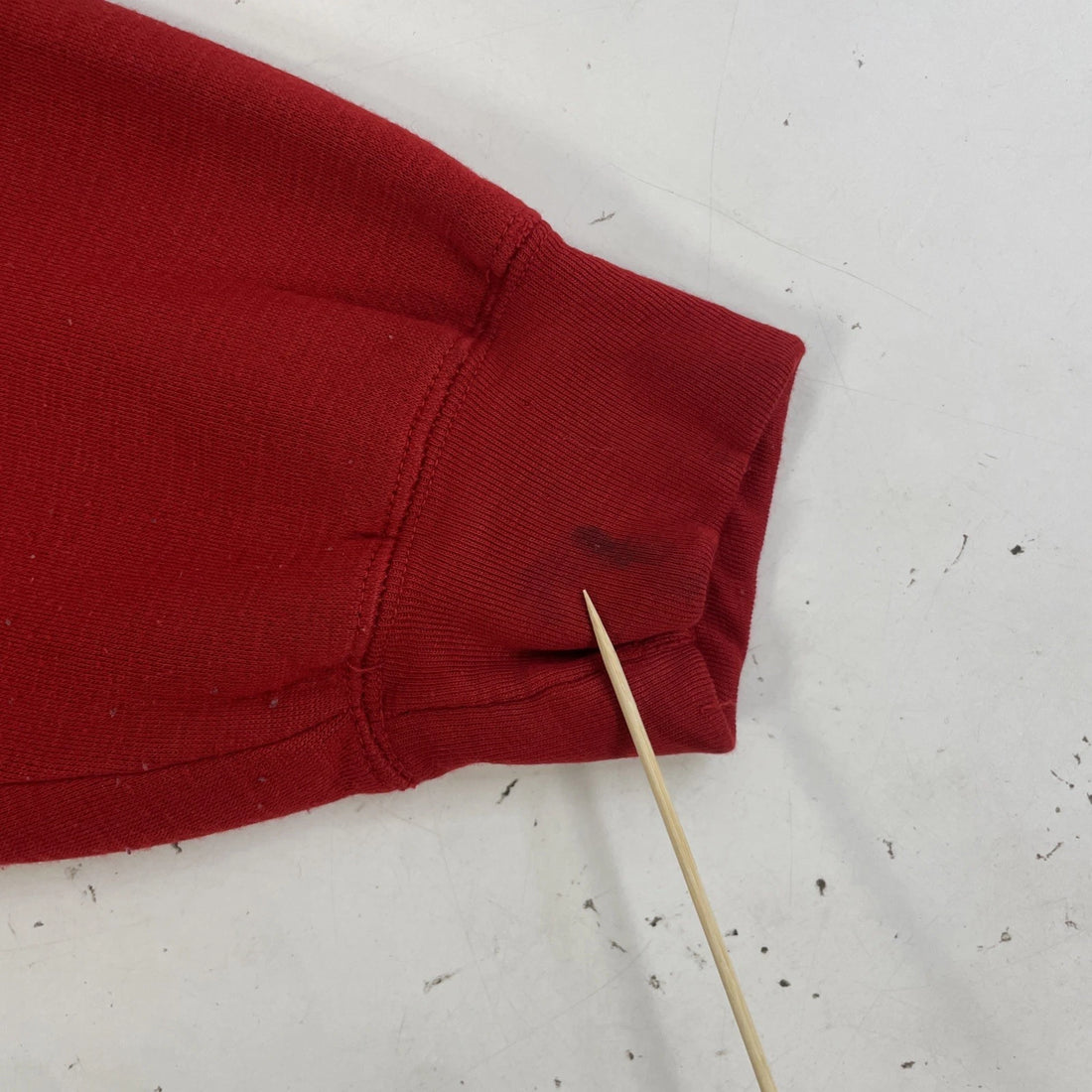 Vintage Exco Jeans Bull Dog Sweatshirt Hoodie Size XL Red Y2K
