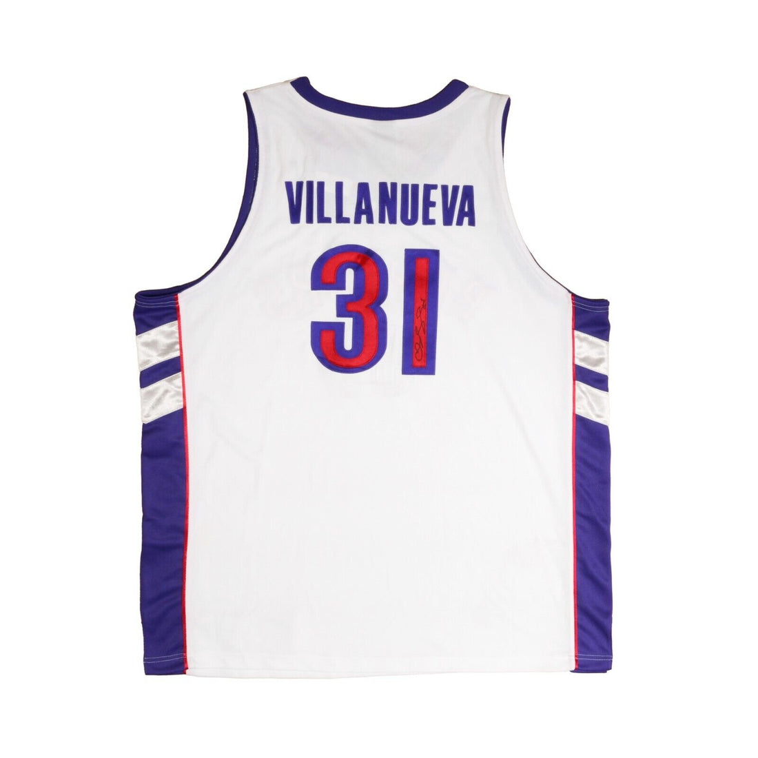Vintage Toronto Raptors Charlie Villanueva Authentic Reebok Jersey Size 52 NBA