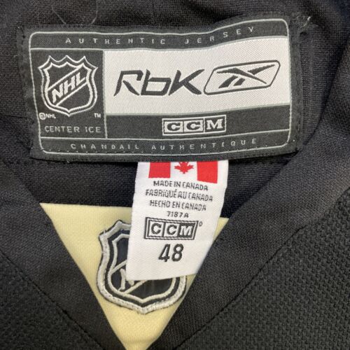 Pittsburgh Penguins Andre Fleury Authentic Reebok Jersey Size 48 NHL