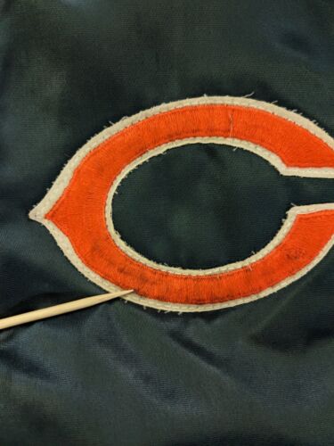 Vintage Chicago Bears Leather Jacket Size 2XL -   in 2023