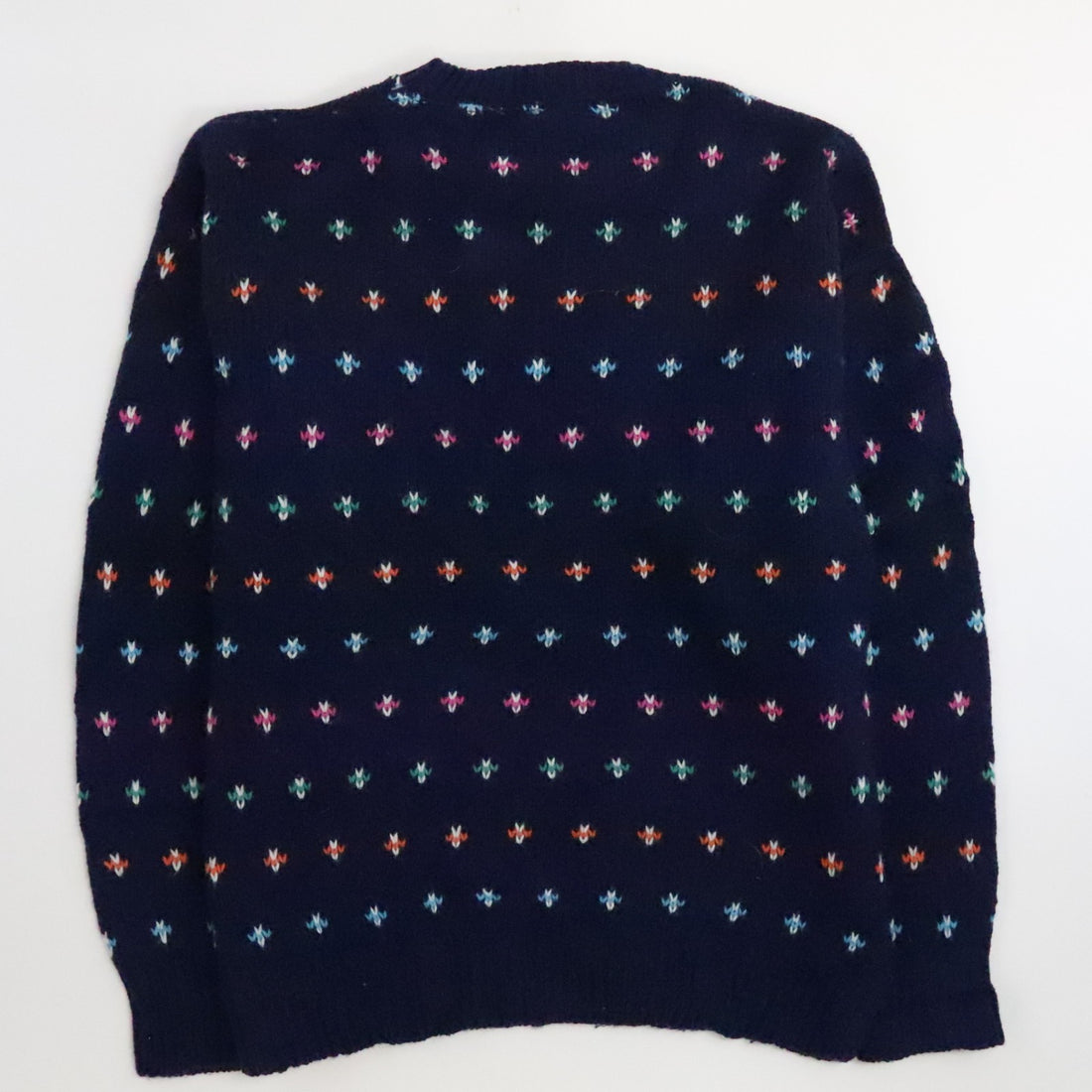 Vintage Lake Harmony Rowing Club Wool Knit Crewneck Sweater Size Large