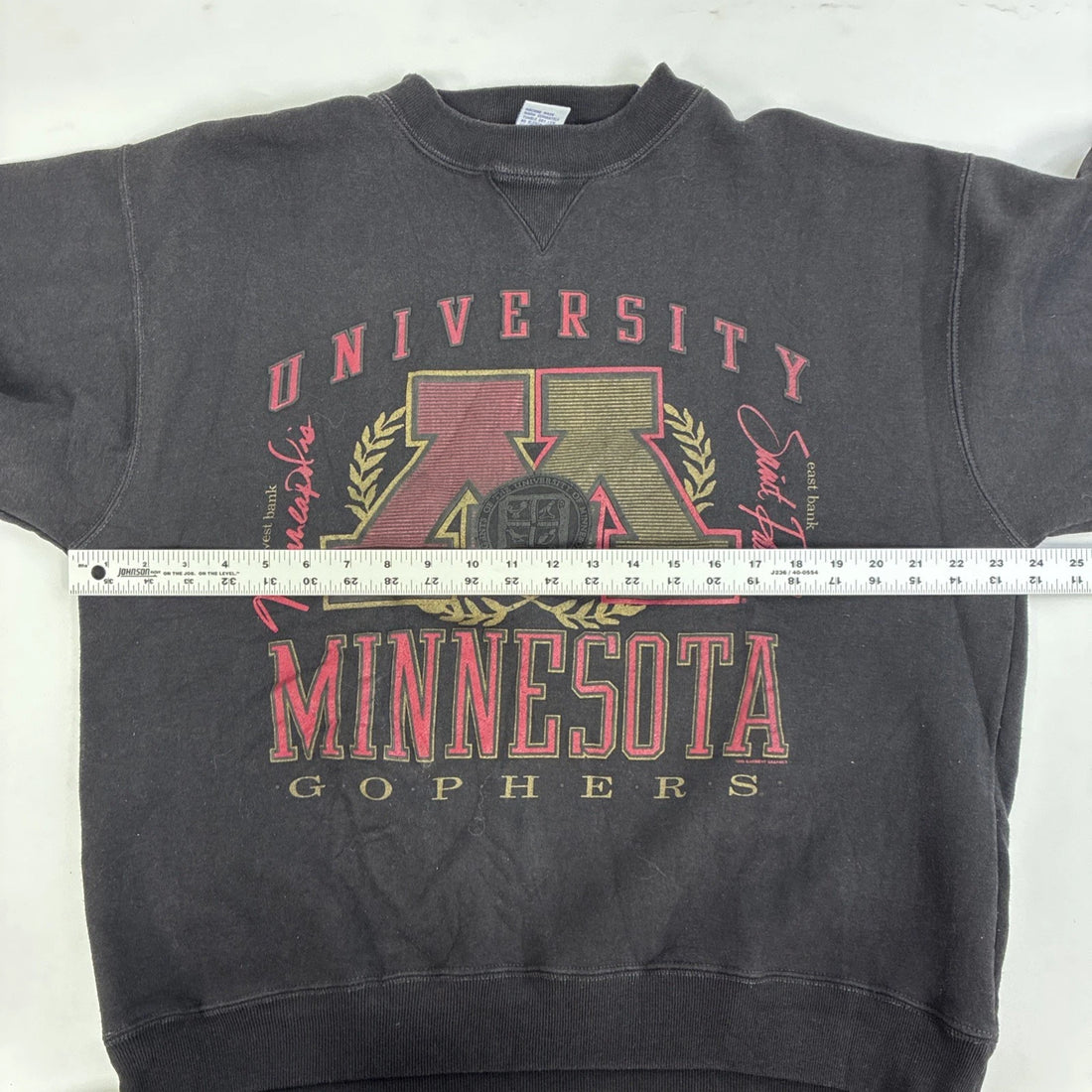 Vintage Minnesota Golden Gophers Crewneck Sweatshirt Size Large NCAA