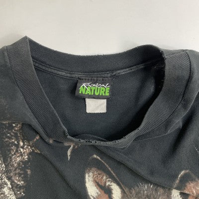 Vintage Wolf Radical Nature T-Shirt Size XL All Over Print