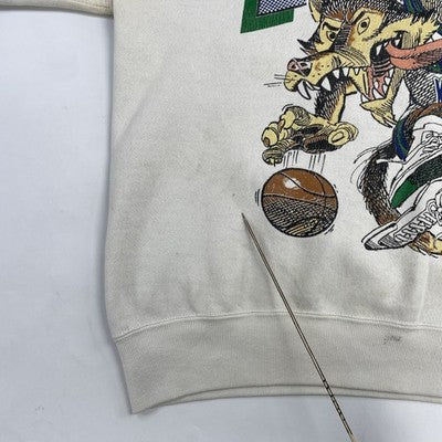 Vintage Minnesota Timberwolves Nutmeg Crewneck Sweatshirt Size XL 90s NBA