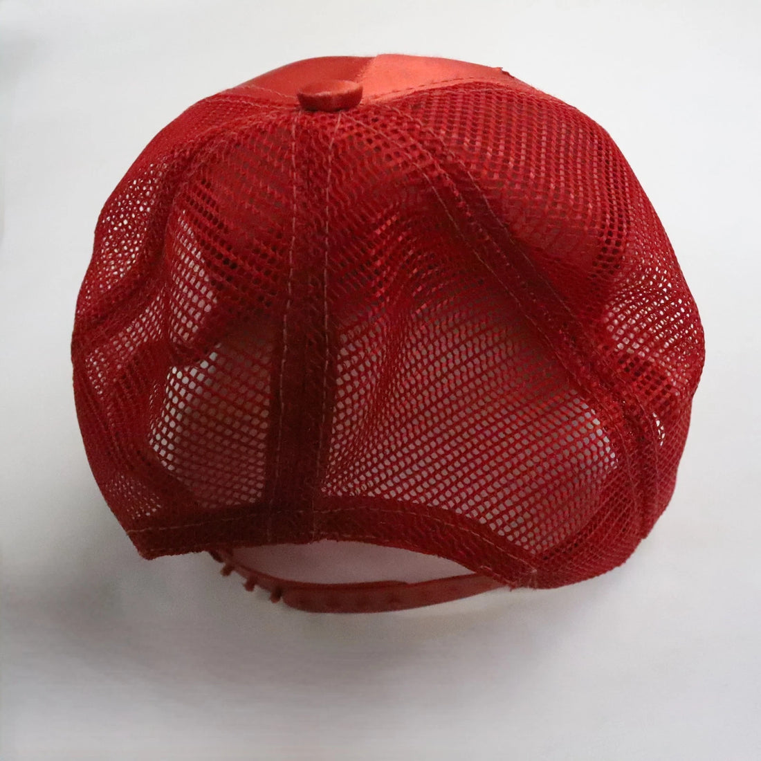 Vintage Coca-Cola Satin Trucker Snapback Hat Cap OSFA Red Coke Promo