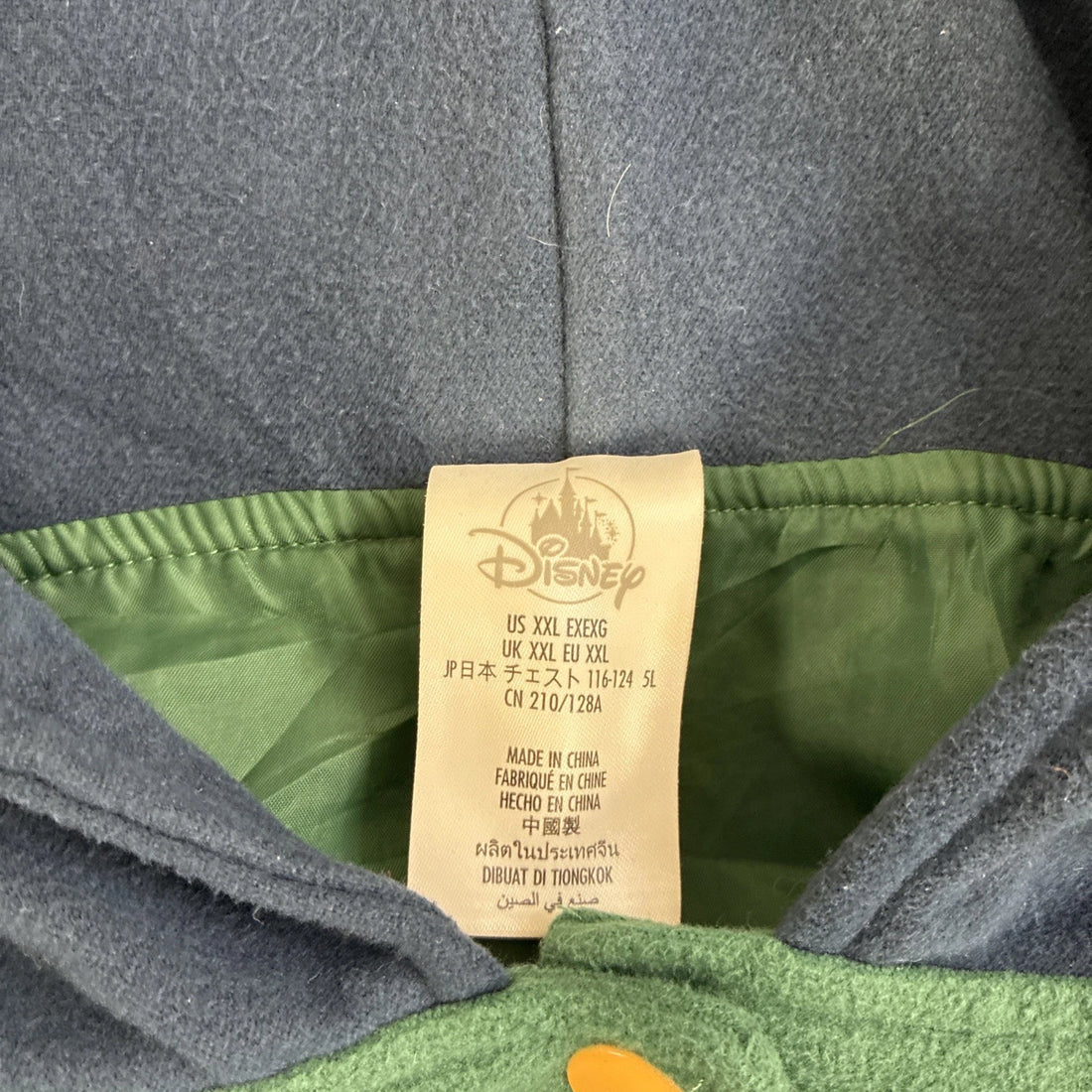 Donald Duck Disney Varsity Jacket Size 2XL