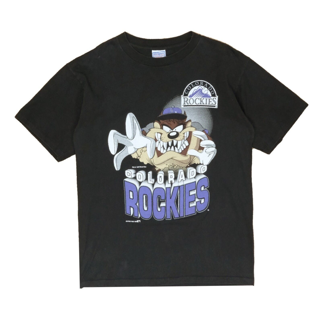 Vintage MLB Colorado Rockies Looney Tunes Shirt, Colorado Rockies