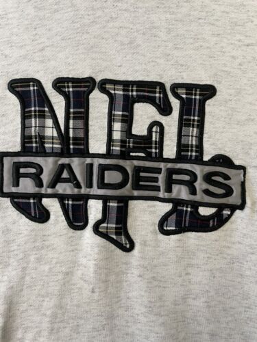 Vintage Oakland Raiders Nutmeg Sweatshirt Hoodie Size XL NFL