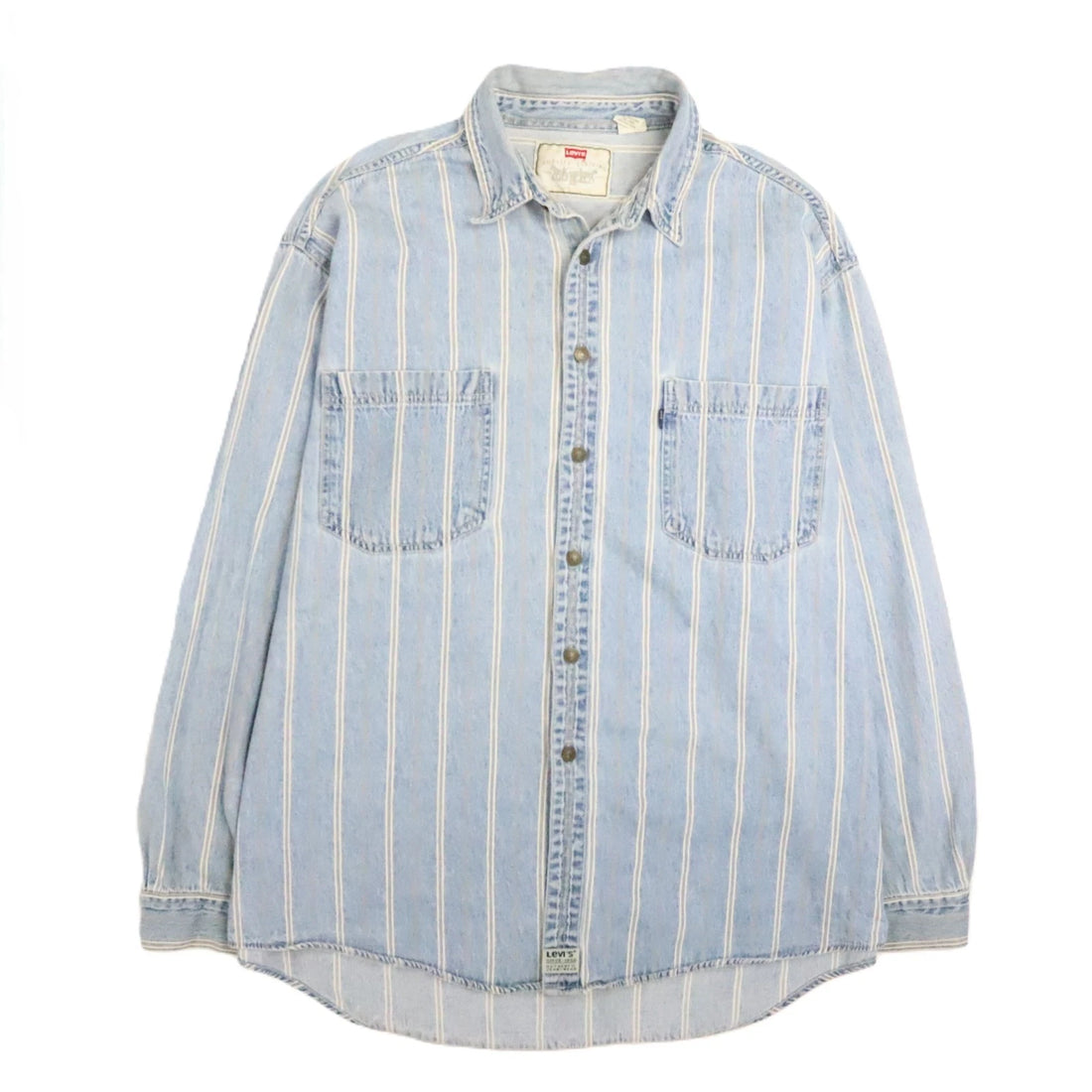 Levi's Denim Button Up Shirt Size XL