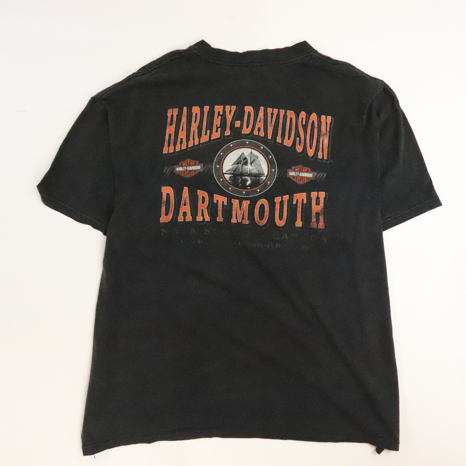 【90s】Harley Davidson big T-shirt old Vintage Harley Davidson Big Moose T-Shirt Size Medium 90s