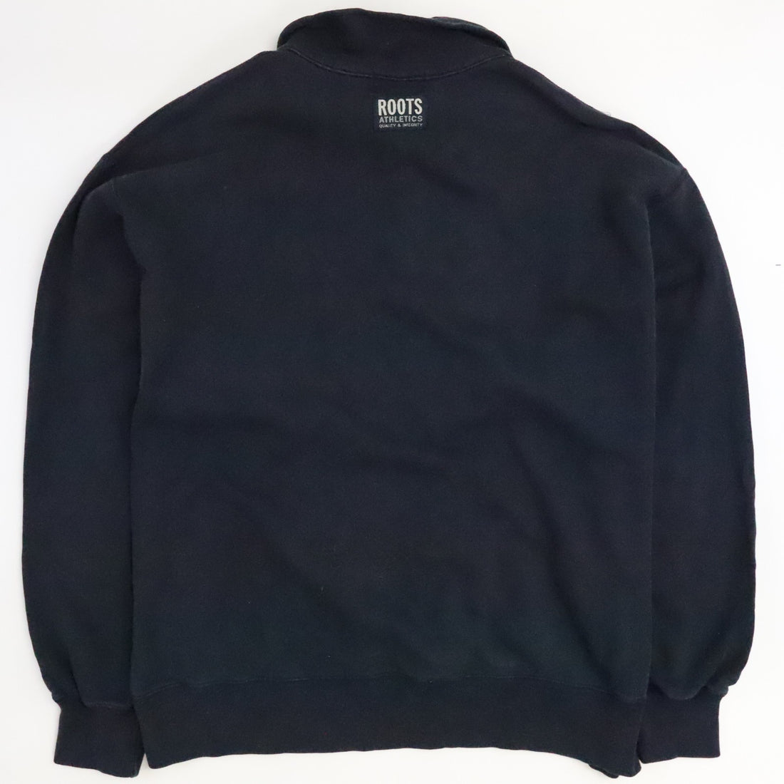 Vintage Roots Canada 1/4 Zip Pullover Sweatshirt Size XL Blue